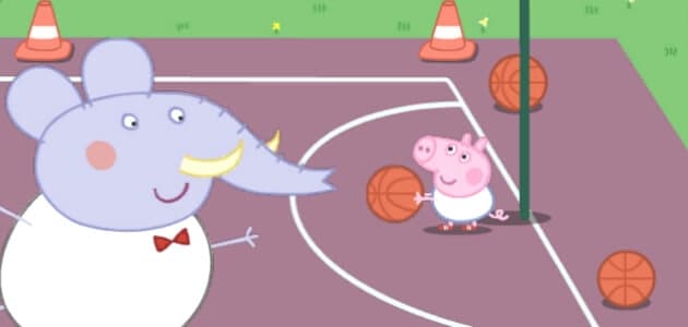Piggy Peppa-Basketball