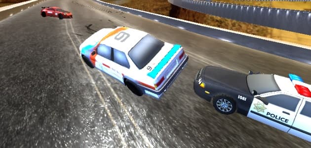 Races in  3D: extreme racing
