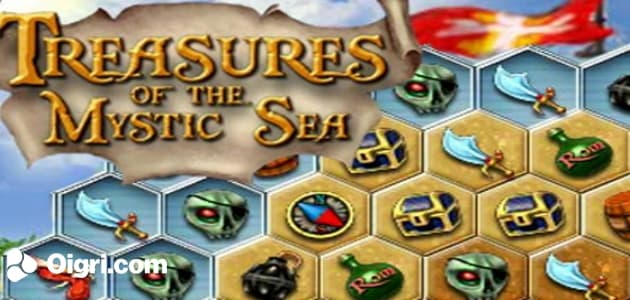 The treasures of the mystical sea