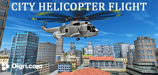 City helicopter flight