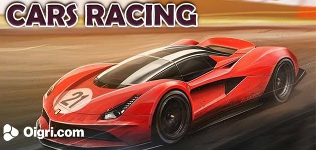Cars racing