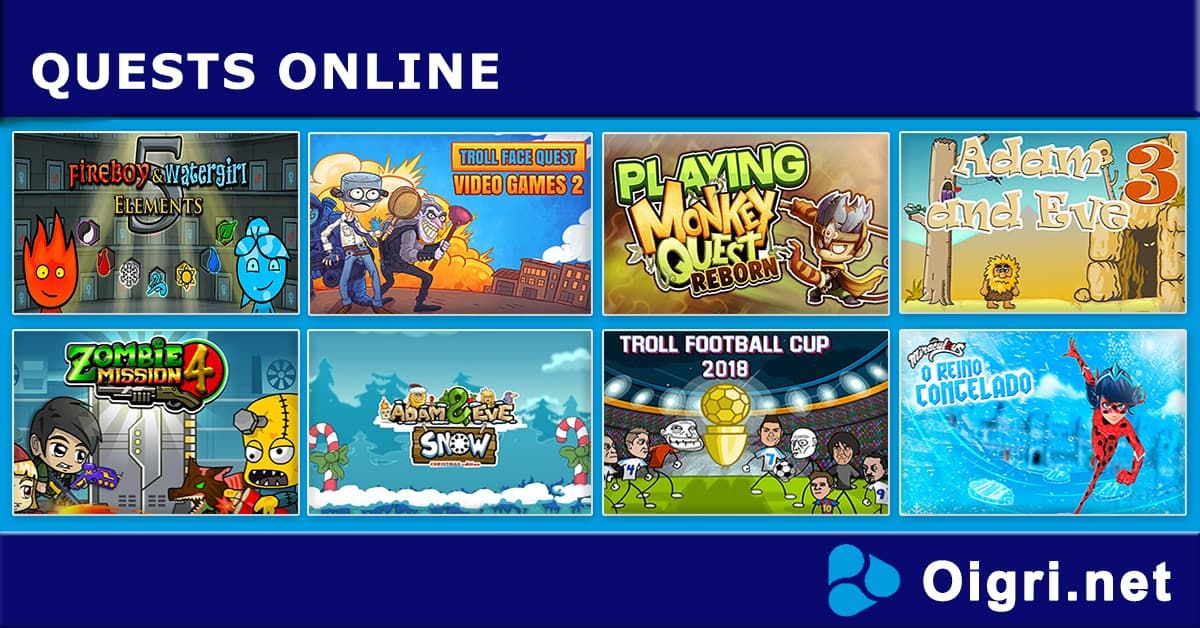 Play online quest games on