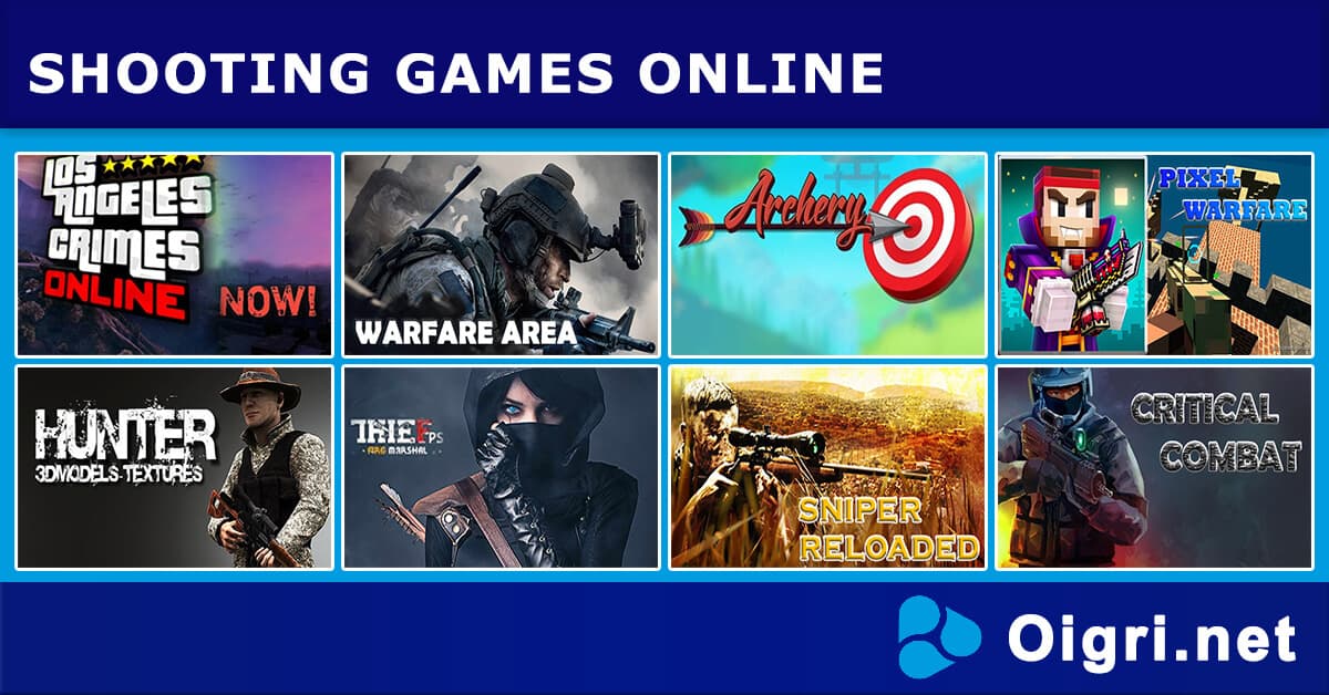 The best online Shooting games for boys