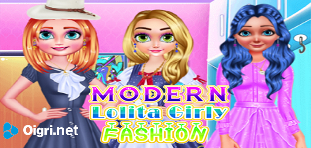 Modern lolita girly fashion
