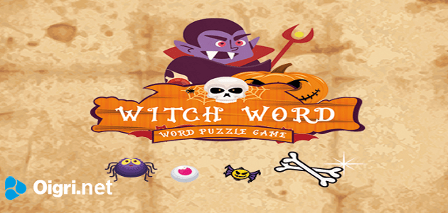 Witch word:halloween puzzle game
