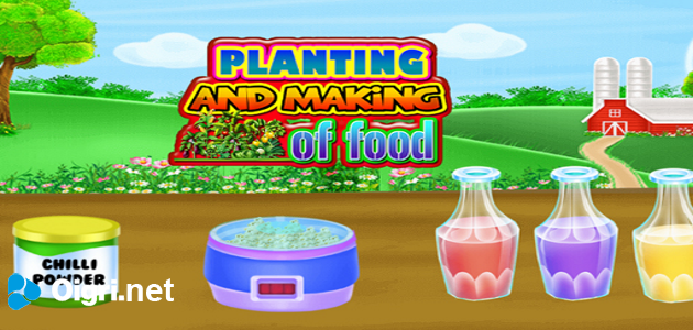 Planting and making of food