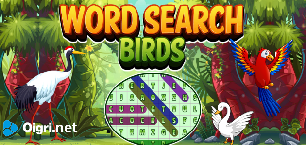 Word searh birds