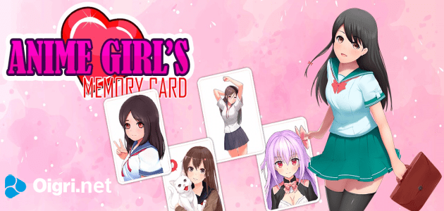 Anime girls memory card