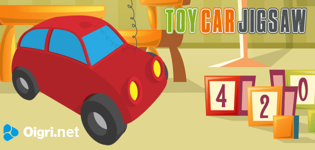 Toy car jigsaw