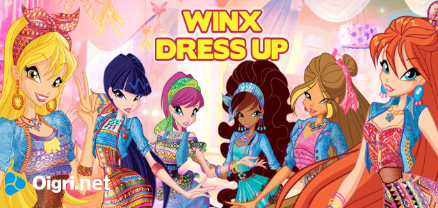 Winx club: dress up